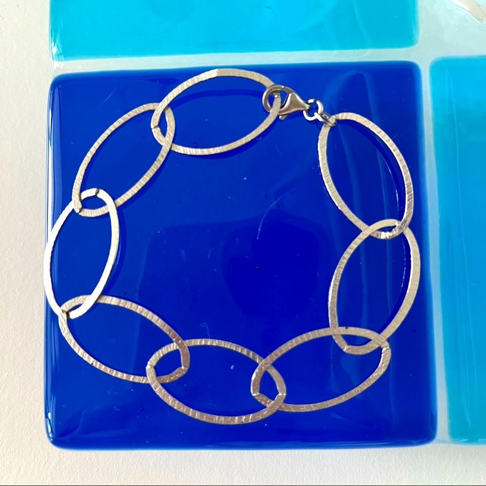 Sterling Silver Bracelet. Made in Italy.